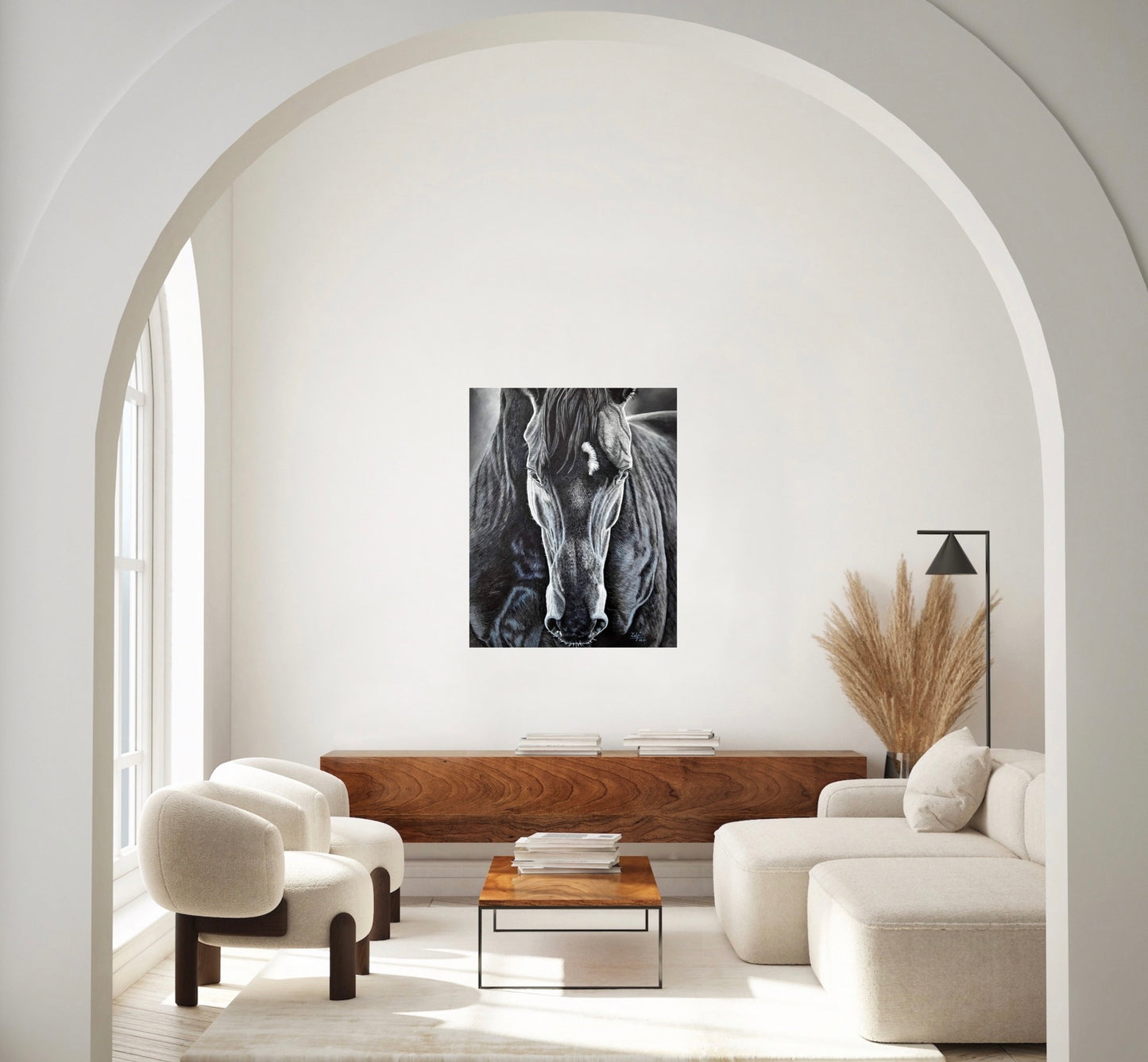 buy horse acrylic painting online