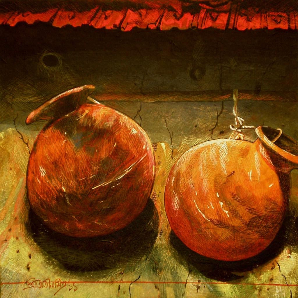 handmade acrylic painting on canvas