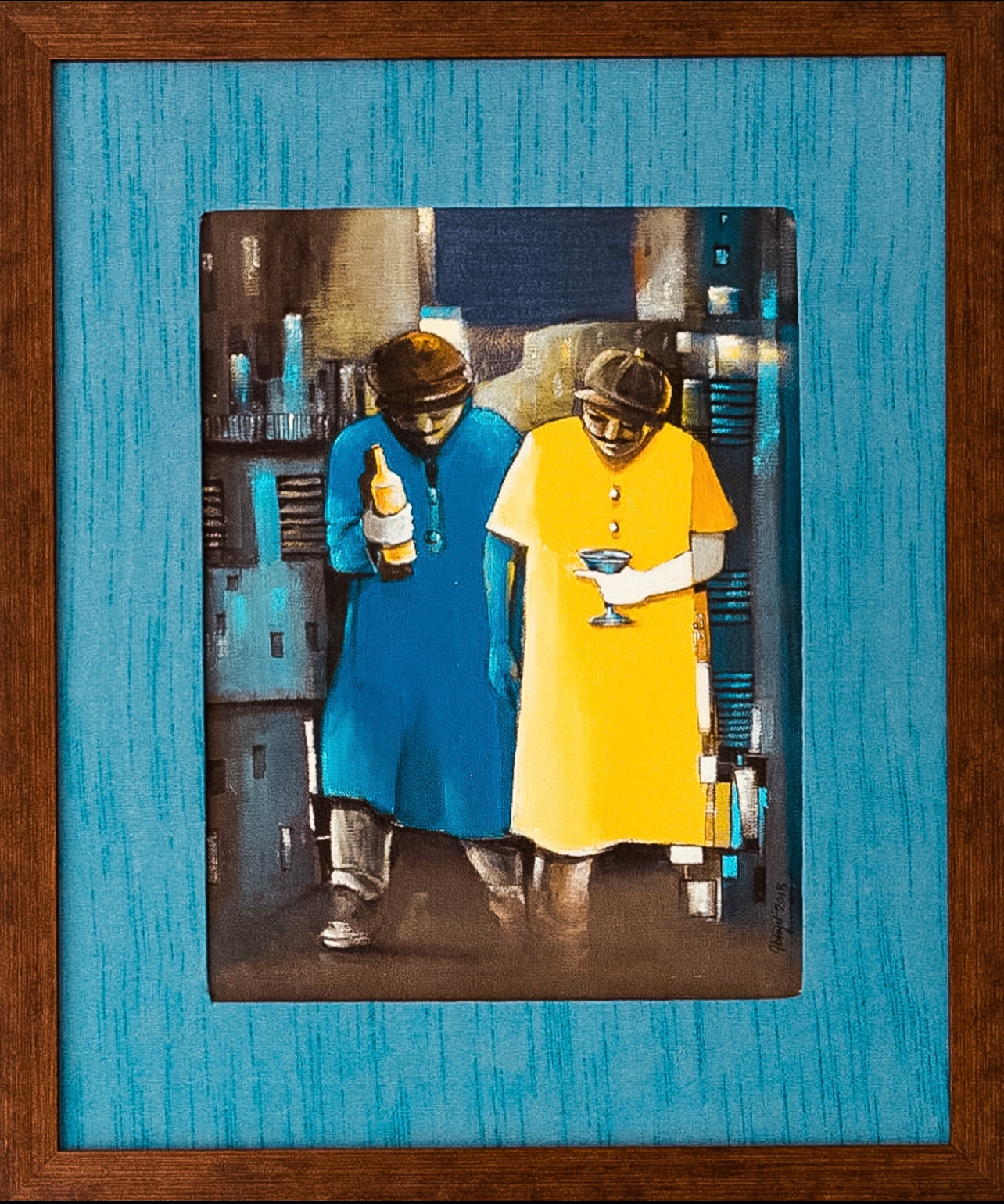 Handmade Acrylic Painting on Canvas