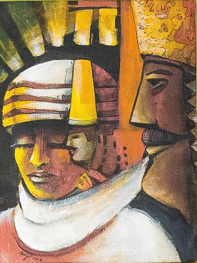 Vibrant Indian Couple