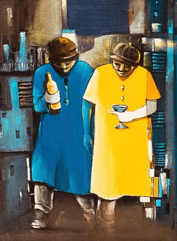 Handmade Acrylic Painting on Canvas
