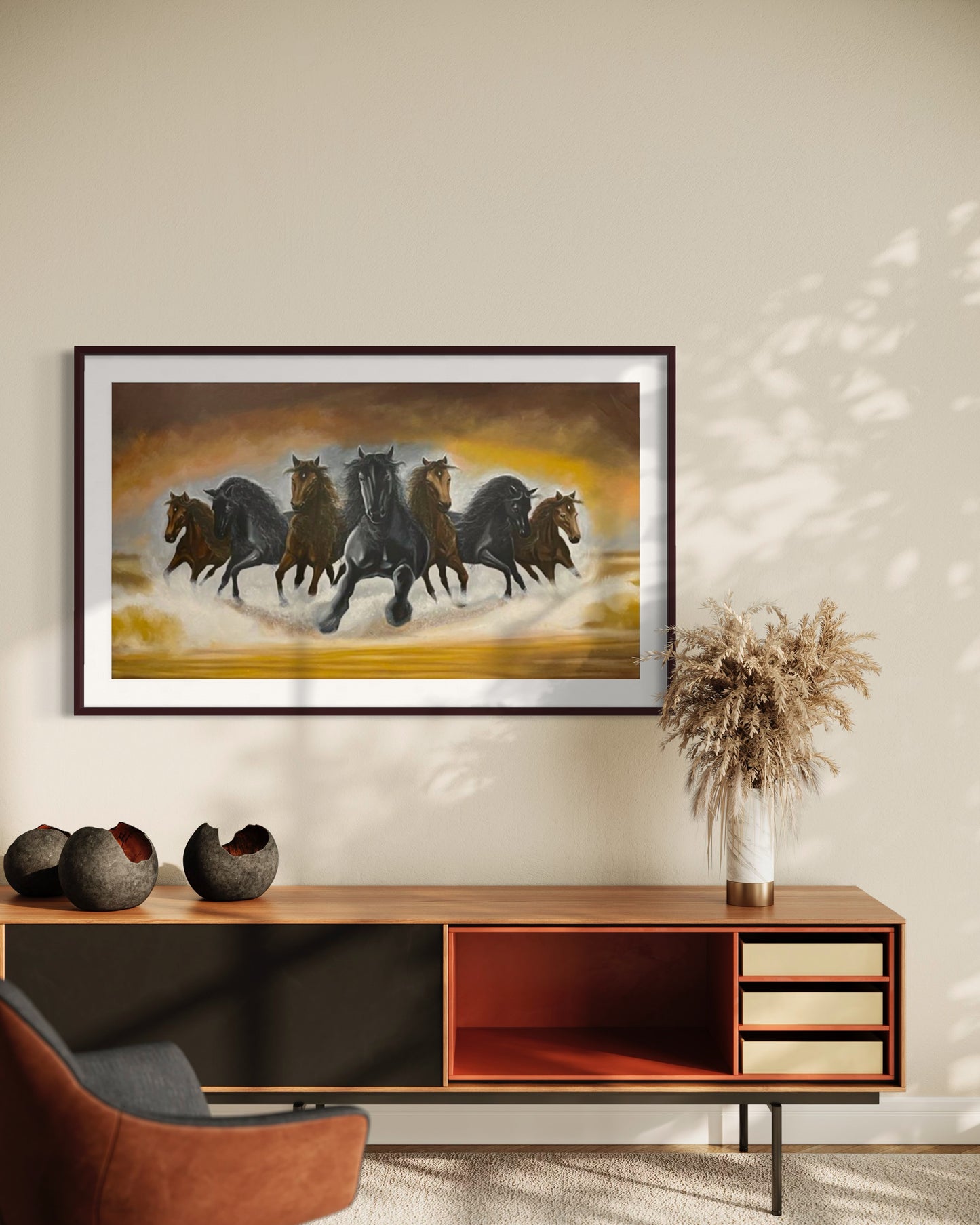 Galloping Majesty: Inspired by Fredrick Worlds Most Handsome Horse