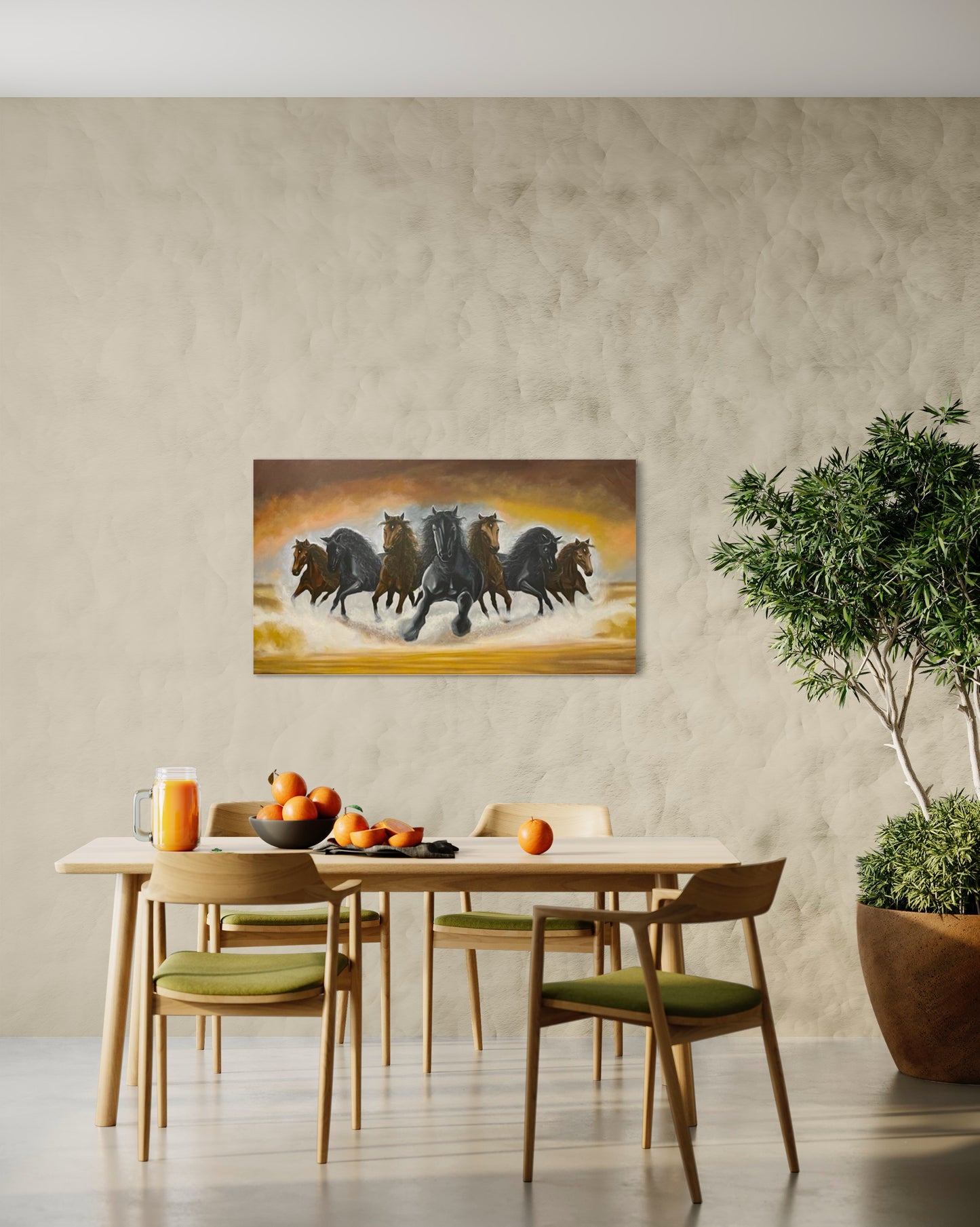 Galloping Majesty: Inspired by Fredrick Worlds Most Handsome Horse