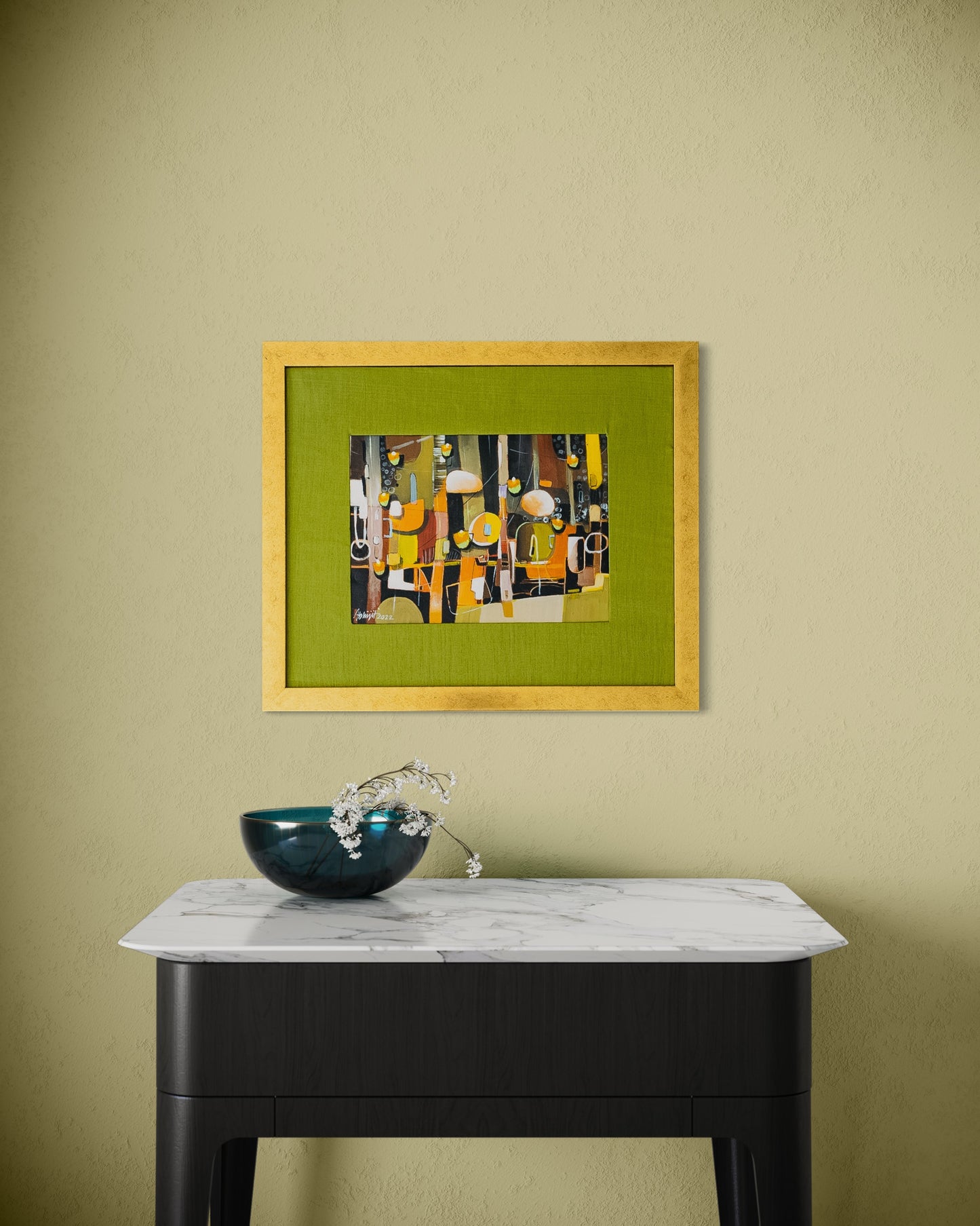 Abstract art painting