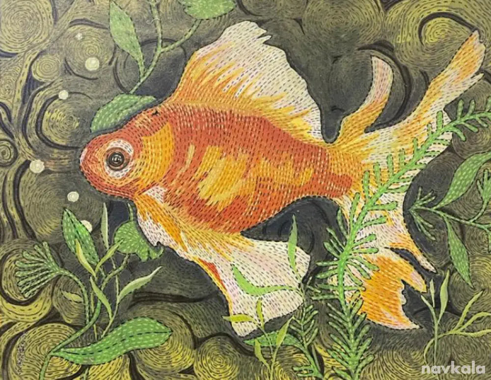Gold Fish Paintings for Sale