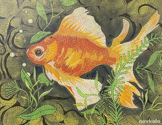 Gold Fish Paintings for Sale